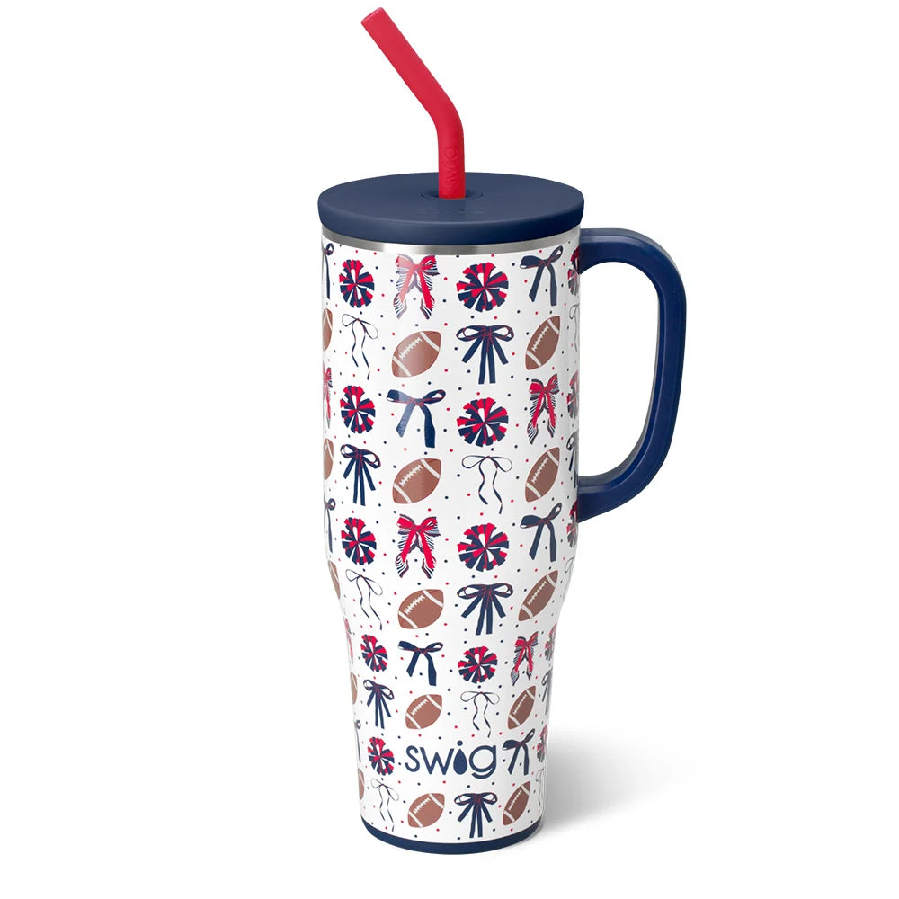 Mega Mug 40oz We’ve Got Spirit Navy + Red