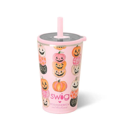 Pumpkin Stacks Sipper 14oz NEW: SEP