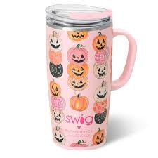 Pumpkin Stacks Travel Mug 22oz NEW: SEP