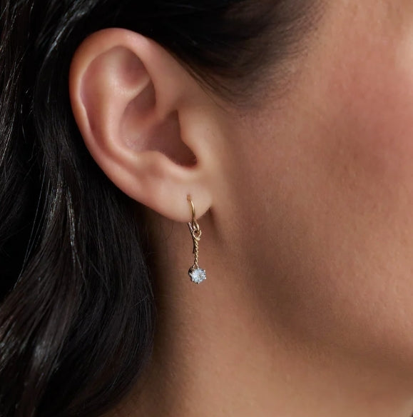 You Are My Sunshine Earrings - 1 Stone