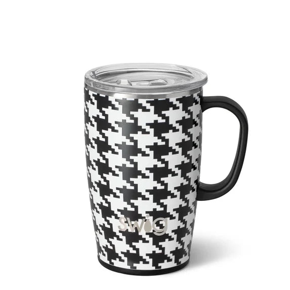 18oz Mug Houndstooth