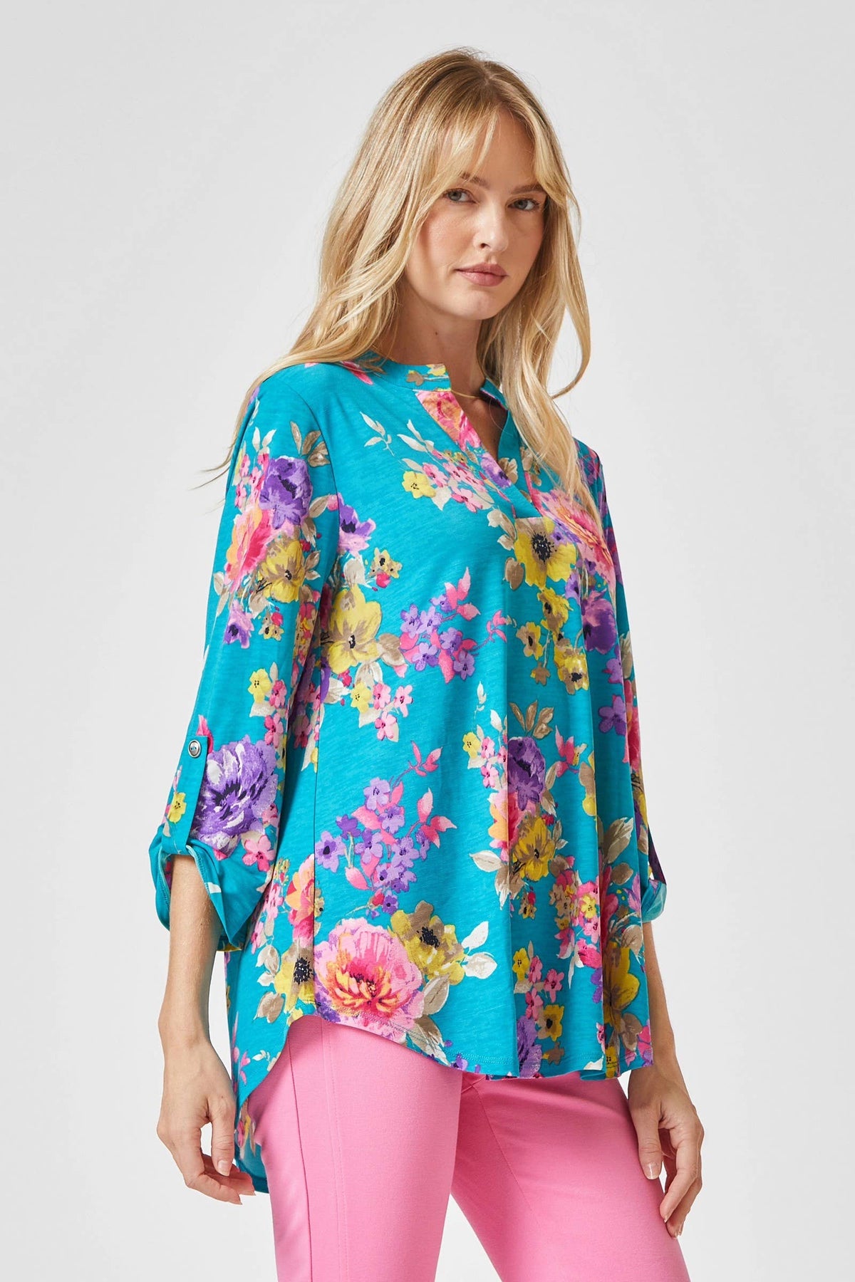 3/4 Sleeve Printed LIZZY Top