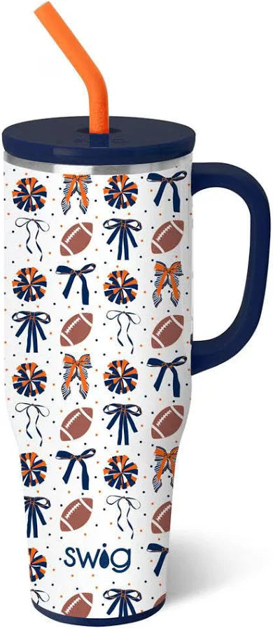 Mega Mug 40oz We’ve Got Spirit Navy + Orange