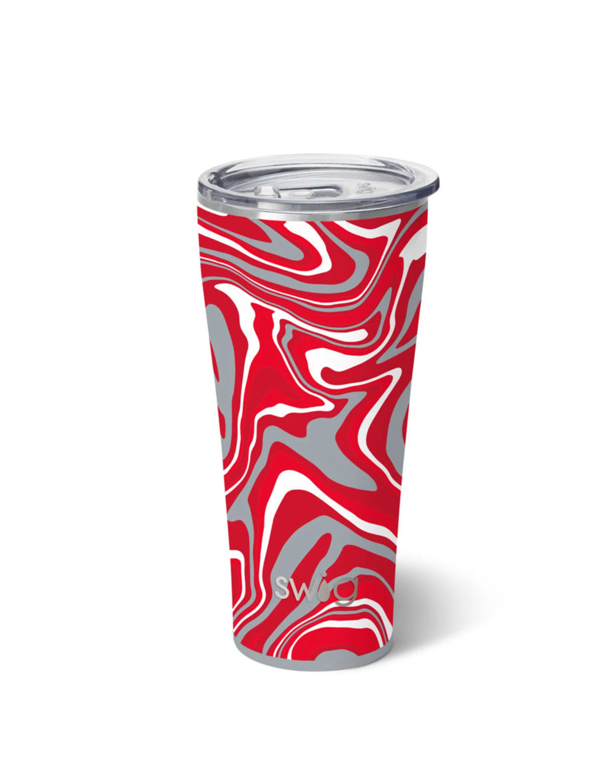 32oz Tumbler Fanzone Red + Grey