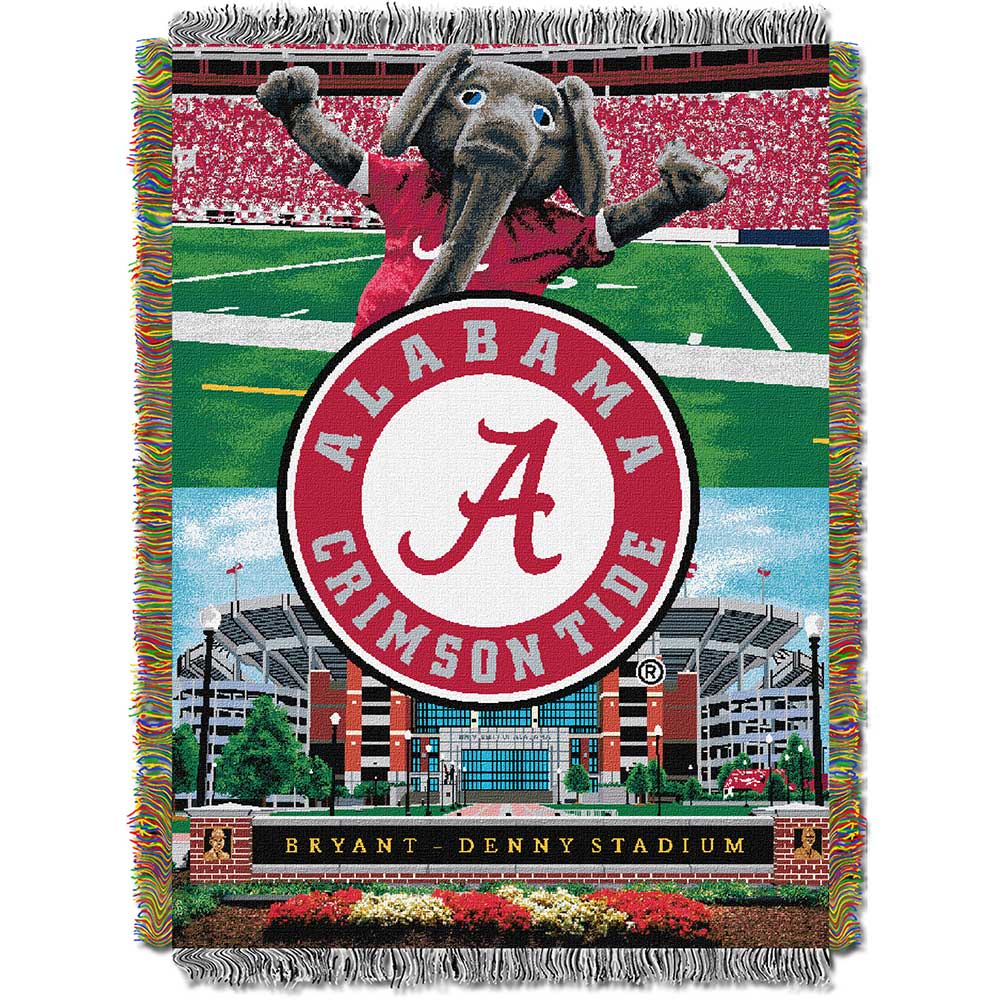 Univ of Alabama HOME FIELD - Tapestry Throw