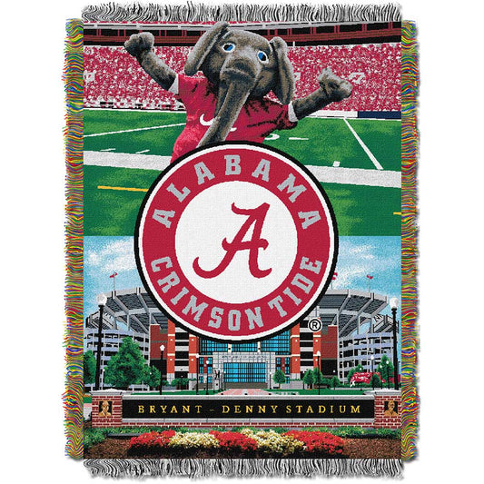 Univ of Alabama HOME FIELD - Tapestry Throw