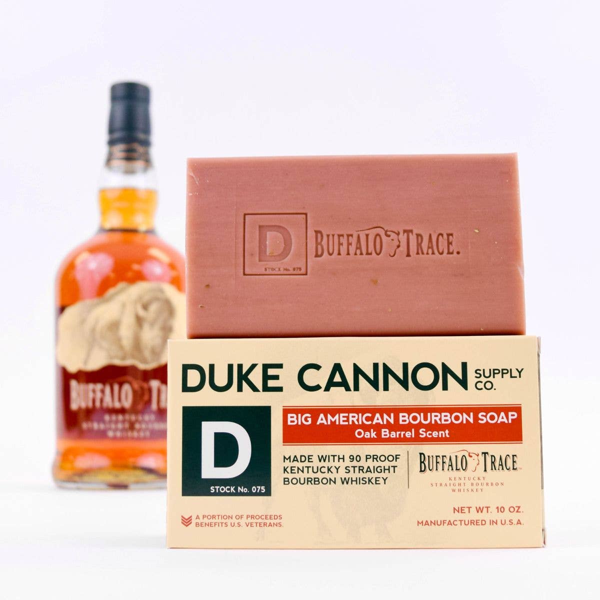 Big American Buffalo Trace Bourbon Bar Soap