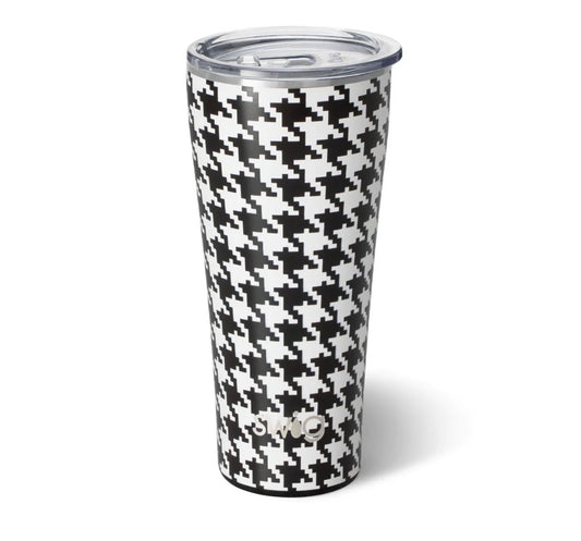 22oz Tumbler Houndstooth