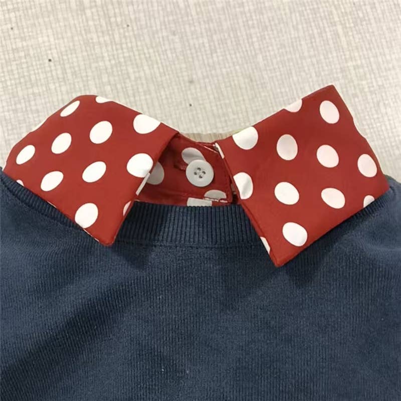 Diamond Studded Detachable Shirt Collar