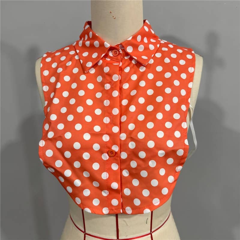 Diamond Studded Detachable Shirt Collar