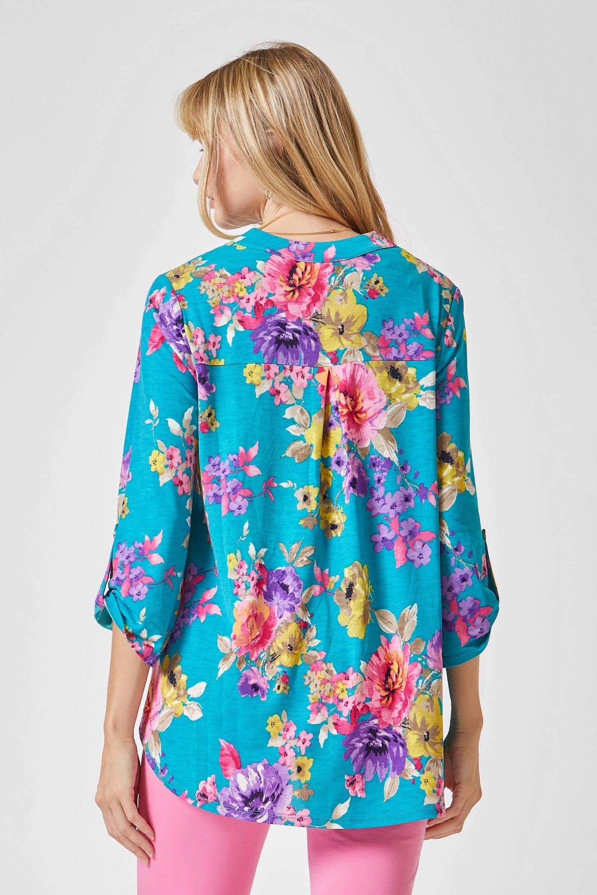 3/4 Sleeve Printed LIZZY Top