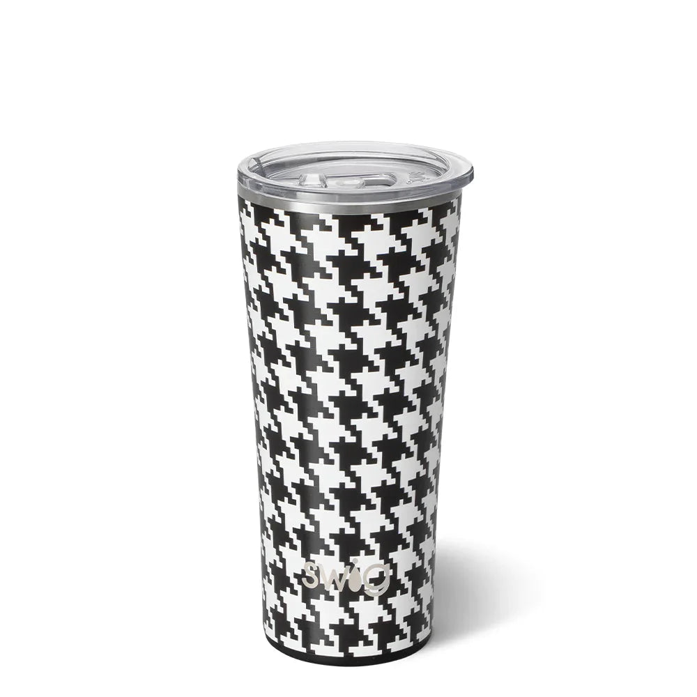32oz Tumbler Tumbler Houndstooth