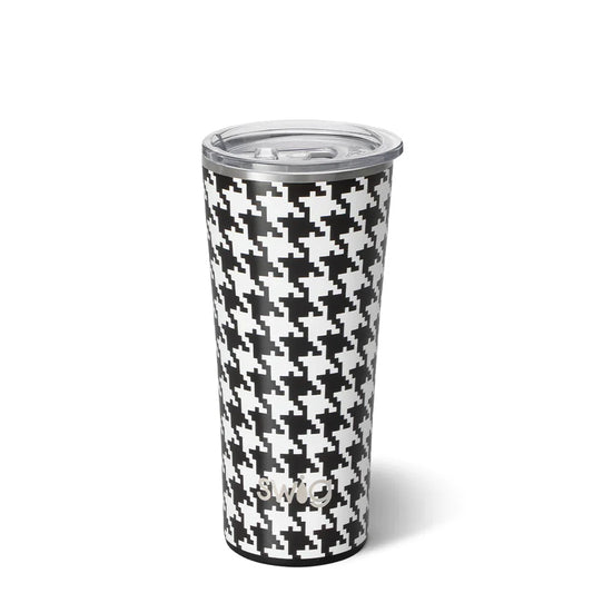 32oz Tumbler Tumbler Houndstooth
