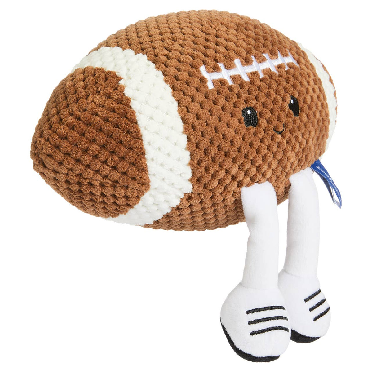 Smiley Football Plush with Dangling Legs