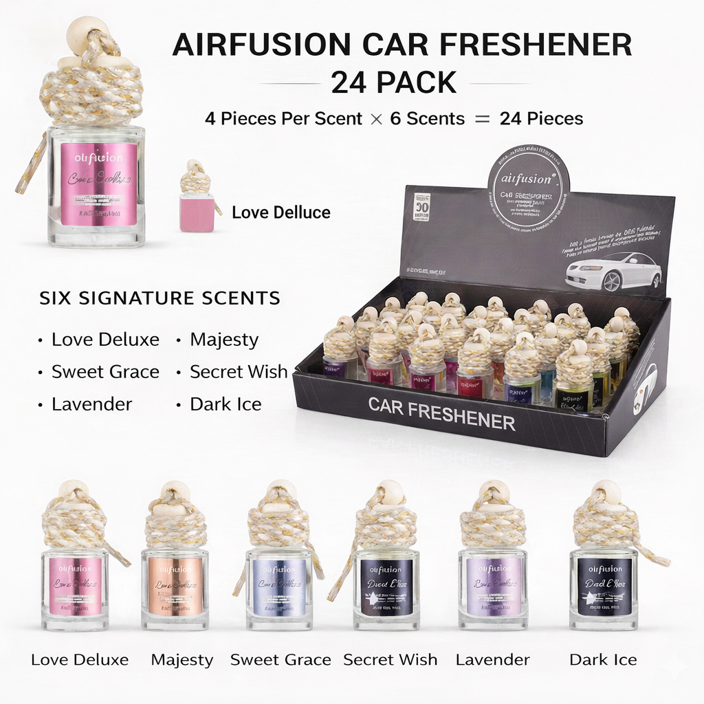 Car Air Freshener Hanging - 24pc