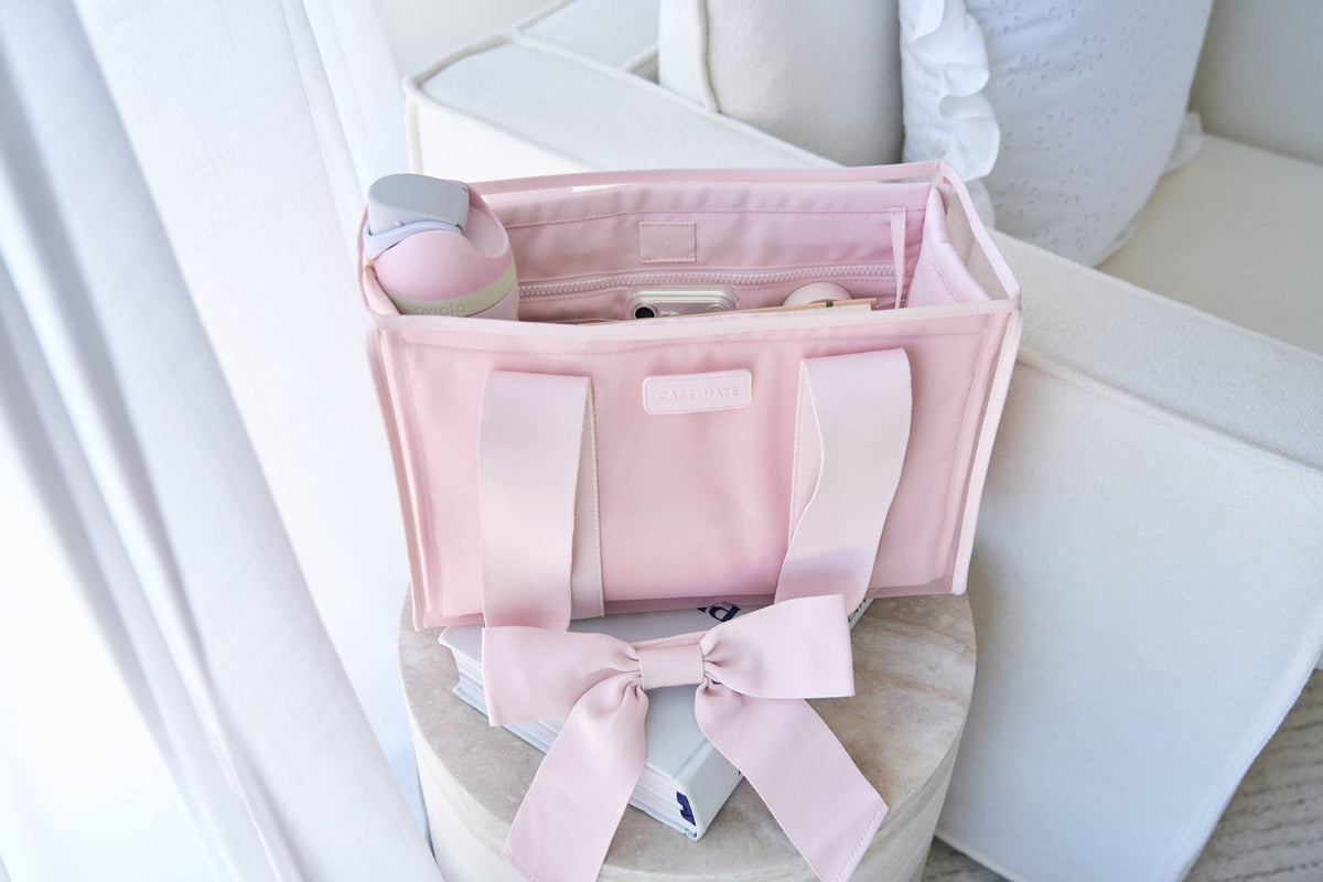 Case-Mate Tote Organizer - Ballet Pink (Medium Size)