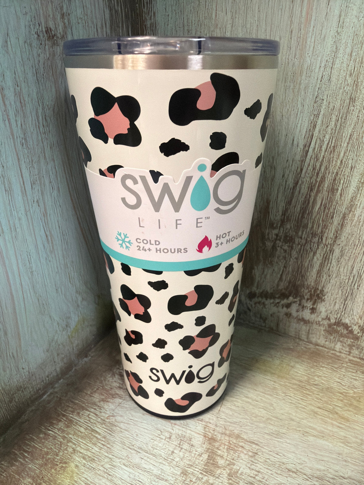 22oz Tumbler Luxy Leopard
