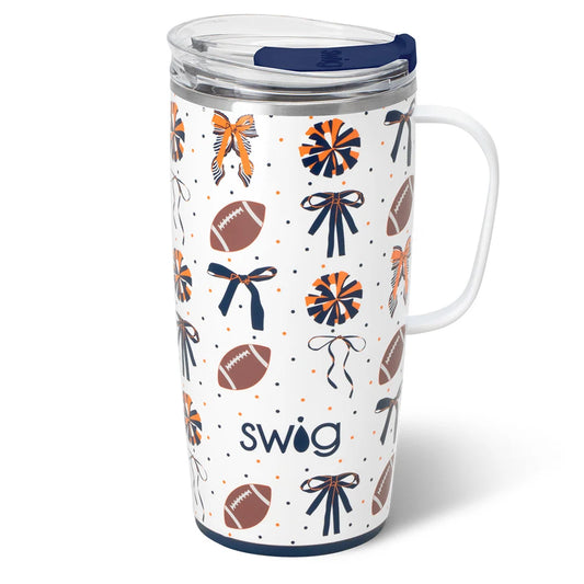 22oz Mug We’ve Got Spirit Navy + Orange