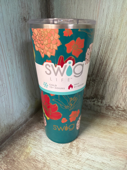 22oz Tumbler Fire Poppy