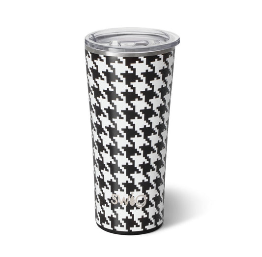 22oz Tumbler Houndstooth