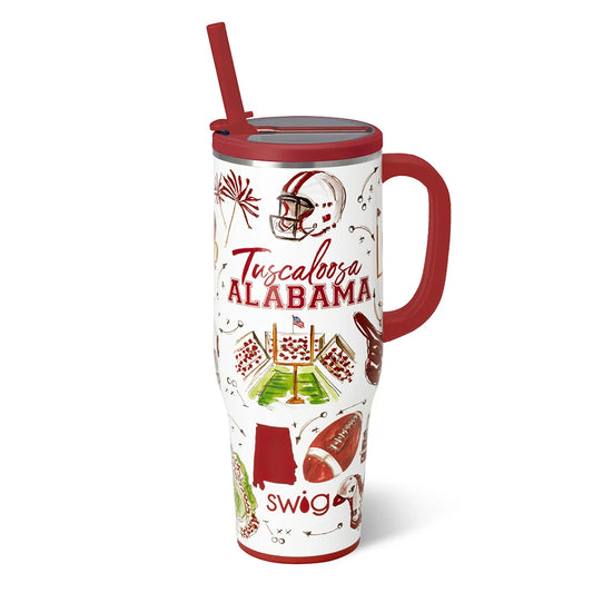 Mega Mug 40oz Tailgates in Tuscaloosa
