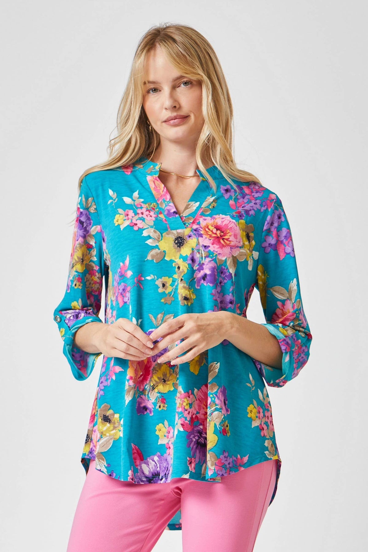 3/4 Sleeve Printed LIZZY Top