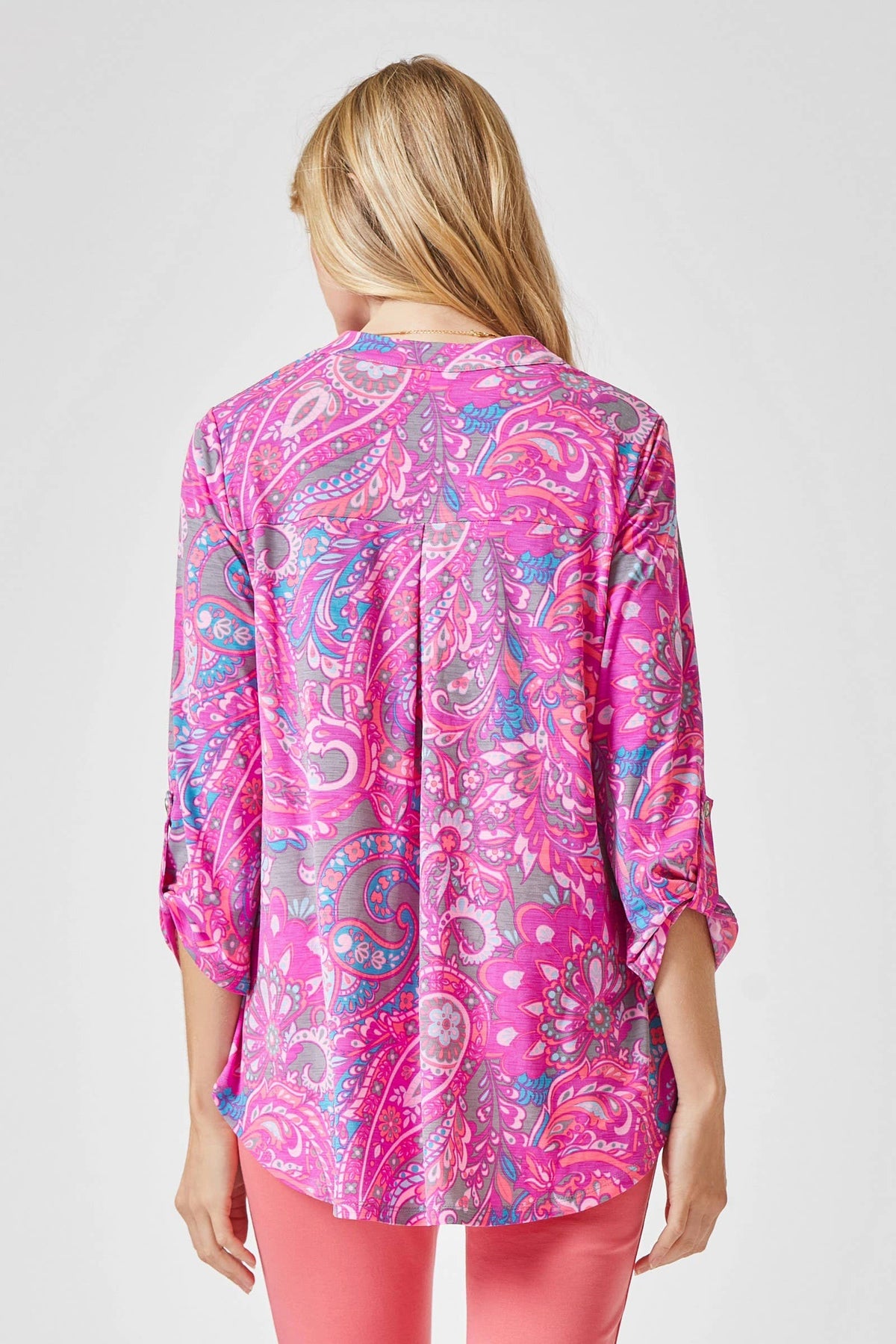 3/4 Sleeve Printed LIZZY Top