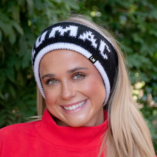 KNIT HEADWRAP BLACK