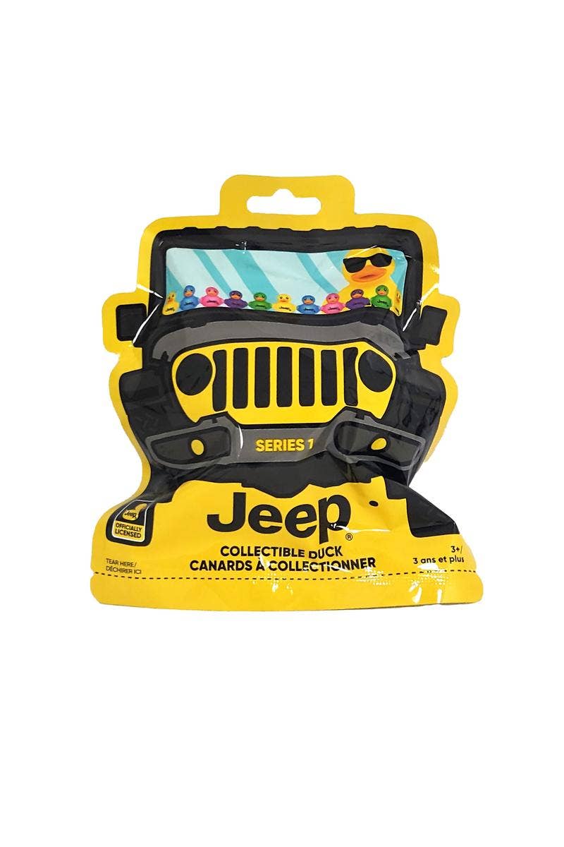 Jeep® Branded Ducks 2" Vinyl Blind Bag Assortment in Display