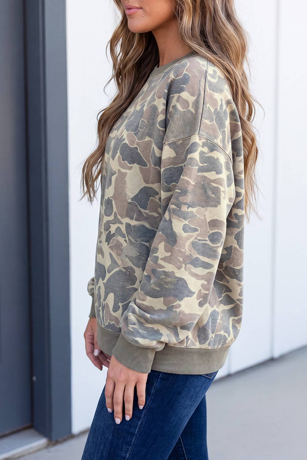 LAS Western Camouflage Pullover Sweatshirt (S-XL)