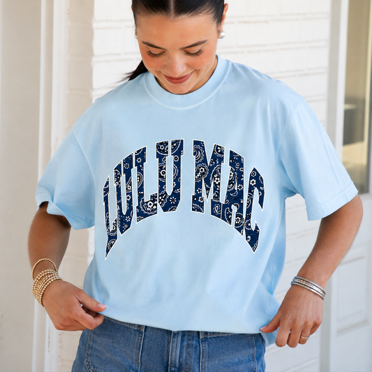 LM-TS-1009 Chambray Bandana Comfort Colors Tee