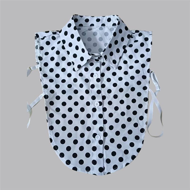 Diamond Studded Detachable Shirt Collar