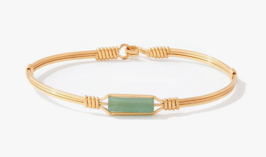 A Moment in Time Bracelet-Aventurine
