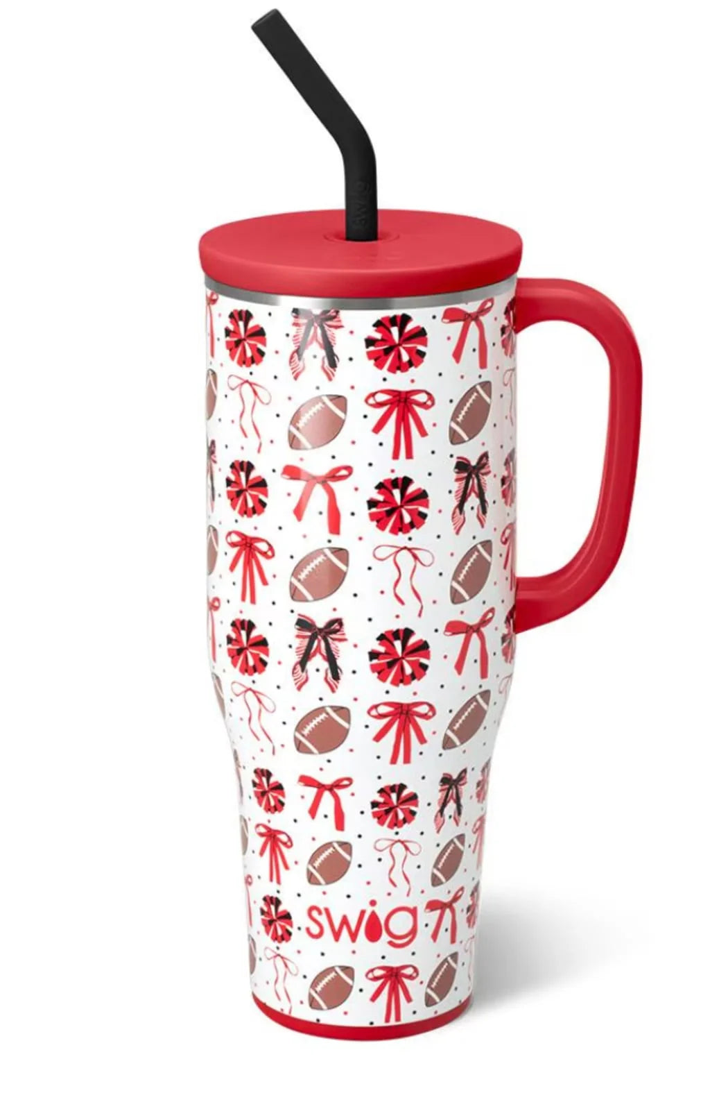 Mega Mug 40oz We’ve Got Spirit Black + Red