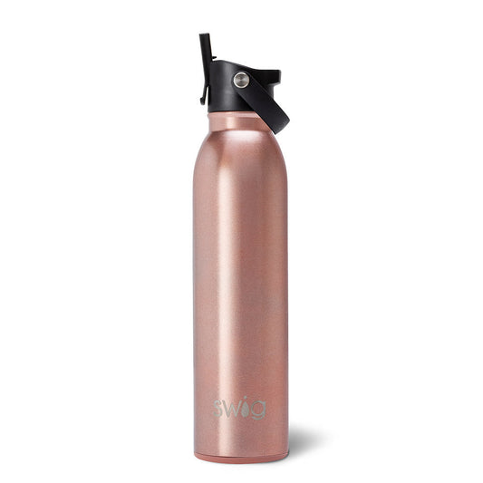 Swig Shimmer Rose Gold Water Bottle